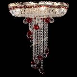 Люстра Диана №6 Шар 40 красная в Магнитогорске