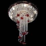 Люстра Диана №6 Шар 40 красная в Магнитогорске