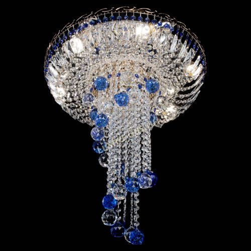 Люстра Диана №6 Шар 40 синяя в Магнитогорске Гусь Хрустальный