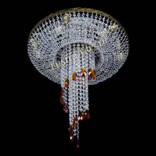 Люстра Диана №6 журавлик чайная под бронзу  в Магнитогорске Гусь Хрустальный