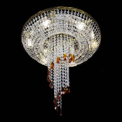 Люстра Диана №6 журавлик чайная под бронзу  в Магнитогорске Гусь Хрустальный