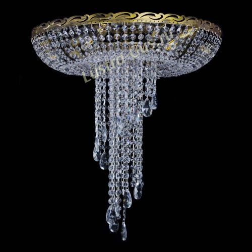 Люстра Диана №6 журавлик под бронзу в Магнитогорске Гусь Хрустальный