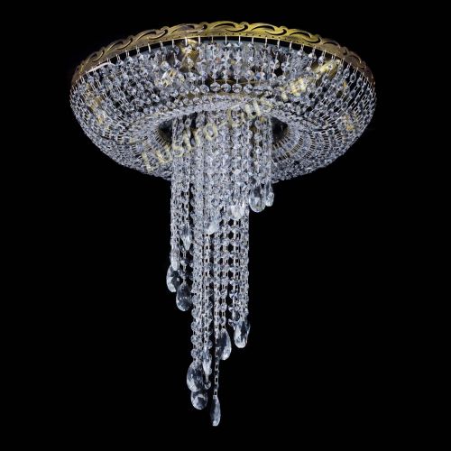 Люстра Диана №6 журавлик под бронзу в Магнитогорске Гусь Хрустальный