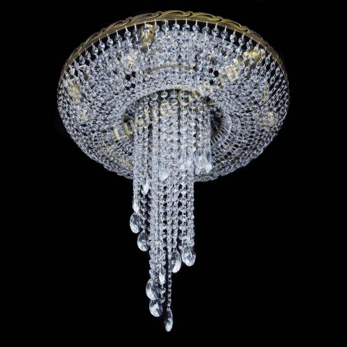 Люстра Диана №6 журавлик под бронзу в Магнитогорске Гусь Хрустальный