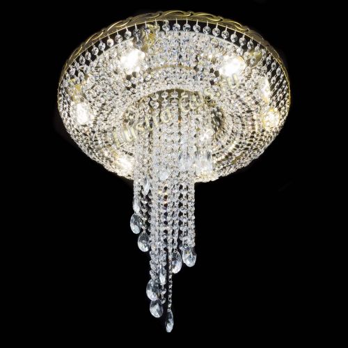 Люстра Диана №6 журавлик под бронзу в Магнитогорске Гусь Хрустальный