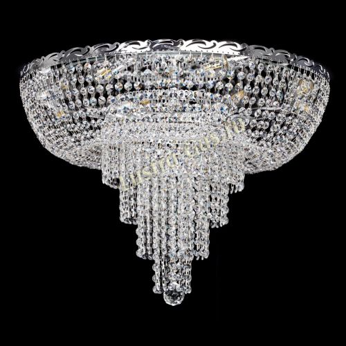 Люстра Диана Пирамида обтикон в Магнитогорске Гусь Хрустальный