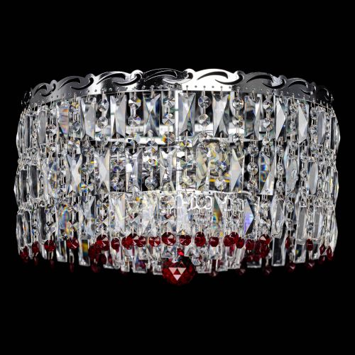 Люстра Диана Пластинка №3 красная в Магнитогорске Люстра Диана Пластинка №3 красная в Магнитогорске