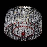 Люстра Диана Пластинка №3 красная в Магнитогорске Люстра Диана Пластинка №3 красная в Магнитогорске