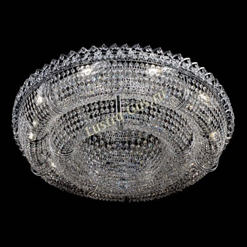 Люстра Двойное Кольцо Классика - 10 ламп в Магнитогорске Гусь Хрустальный