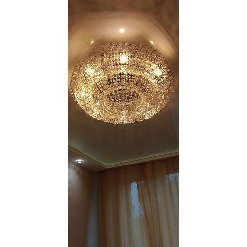 Люстра Двойное Кольцо Классика в Магнитогорске Гусь Хрустальный