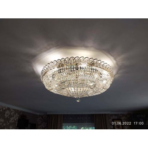 Люстра Двойное Кольцо Классика в Магнитогорске Гусь Хрустальный