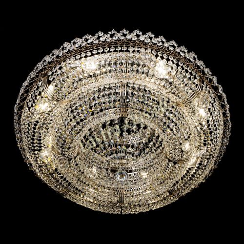 Люстра Двойное Кольцо Классика в Магнитогорске Гусь Хрустальный