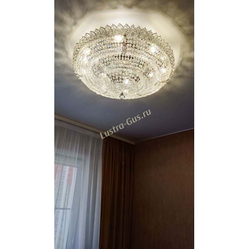 Люстра Двойное Кольцо Классика в Магнитогорске Гусь Хрустальный