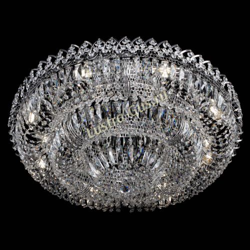 Люстра Двойное Кольцо Классика пластинка в Магнитогорске Гусь Хрустальный