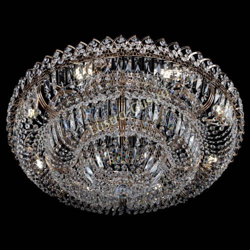 Люстра Двойное Кольцо Классика пластинка в Магнитогорске Гусь Хрустальный