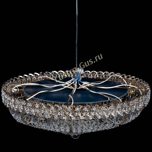 Люстра Двойное Кольцо Классика пластинка в Магнитогорске Гусь Хрустальный