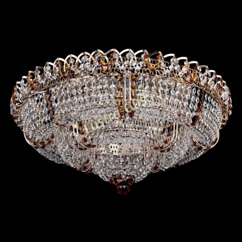 Люстра Двойное Кольцо Классика №6 чайная в Магнитогорске Гусь Хрустальный