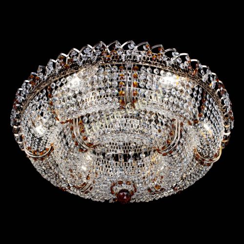 Люстра Двойное Кольцо Классика №6 чайная в Магнитогорске Гусь Хрустальный