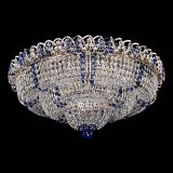 Люстра Двойное Кольцо Классика №6 синяя в Магнитогорске Люстра Двойное Кольцо Классика №6 синяя в Магнитогорске