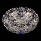 Люстра Двойное Кольцо Классика №6 синяя в Магнитогорске Люстра Двойное Кольцо Классика №6 синяя в Магнитогорске