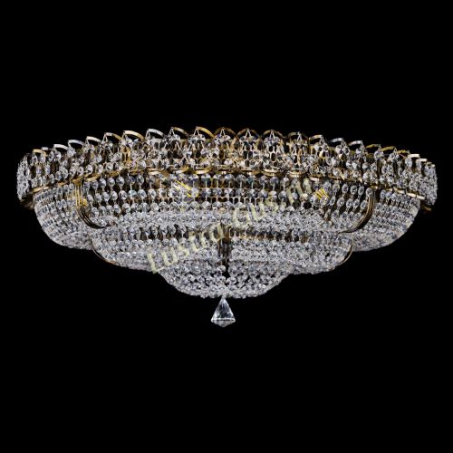 Люстра Двойное Кольцо Классика под бронзу в Магнитогорске Гусь Хрустальный