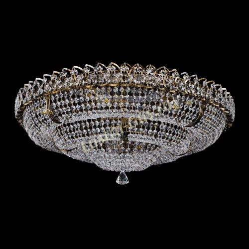 Люстра Двойное Кольцо Классика под бронзу в Магнитогорске Гусь Хрустальный