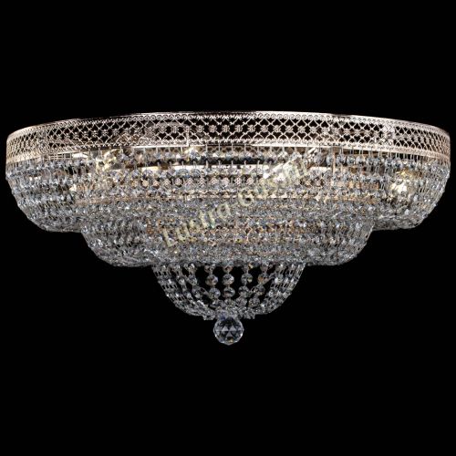 Люстра Двойное Кольцо Венеция оптикон в Магнитогорске Гусь Хрустальный