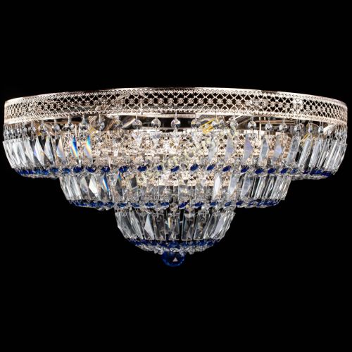 Люстра Двойное Кольцо Венеция синяя в Магнитогорске Люстра Двойное Кольцо Венеция синяя в Магнитогорске