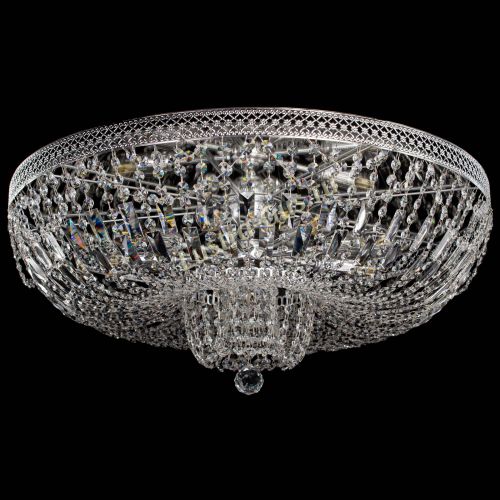 Люстра Эдна №8 (с плотным прилеганием к потолку) в Магнитогорске Гусь Хрустальный