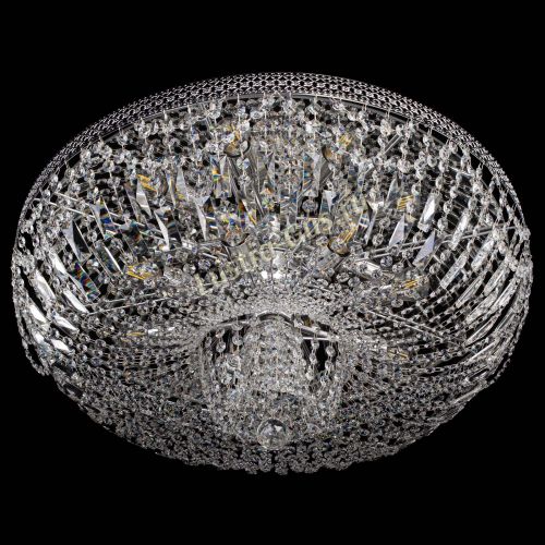 Люстра Эдна №8 (с плотным прилеганием к потолку) в Магнитогорске Гусь Хрустальный