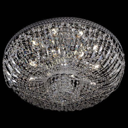 Люстра Эдна №8 (с плотным прилеганием к потолку) в Магнитогорске Гусь Хрустальный