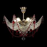Люстра Элина №2 красная в Магнитогорске Люстра Элина №2 красная в Магнитогорске