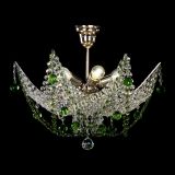 Люстра Элина №2 зеленая в Магнитогорске