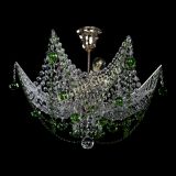 Люстра Элина №2 зеленая в Магнитогорске