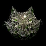 Люстра Элина №2 зеленая в Магнитогорске