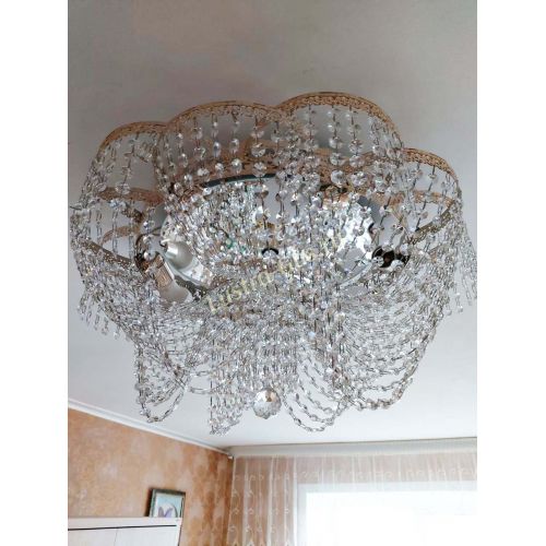 Люстра Есения Антик 600 мм в Магнитогорске Гусь Хрустальный