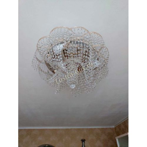 Люстра Есения Антик 600 мм в Магнитогорске Гусь Хрустальный