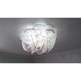 Люстра Есения красная в Магнитогорске