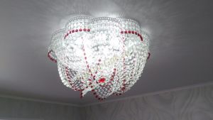 Люстра Хрустальная Волна в Магнитогорске отзыв и фото покупателя