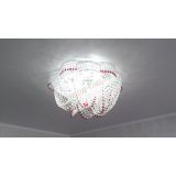 Люстра Есения красная в Магнитогорске