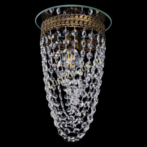 Люстра Флоренция №1 Водоворот под бронзу в Магнитогорске Гусь Хрустальный