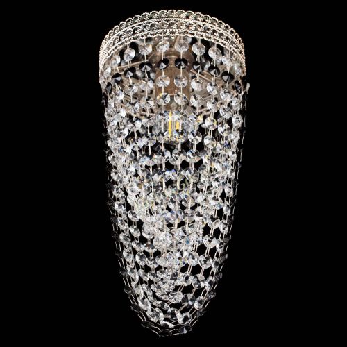 Люстра Флоренция №1 Водоворот черная в Магнитогорске Гусь Хрустальный