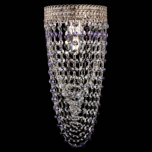 Люстра Флоренция №1 Водоворот фиолетовая в Магнитогорске Гусь Хрустальный