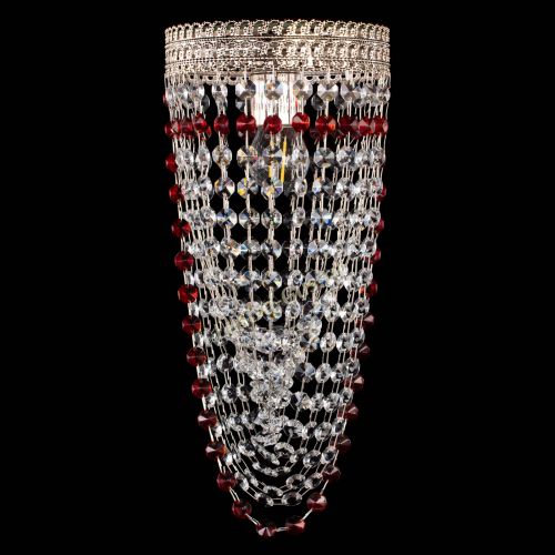 Люстра Флоренция №1 Водоворот красная в Магнитогорске Гусь Хрустальный
