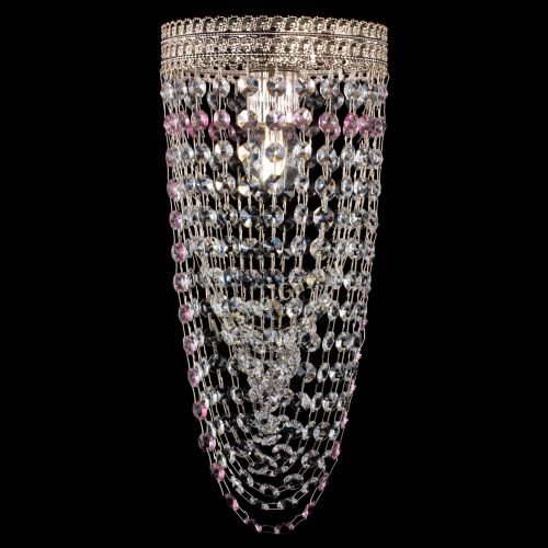 Люстра Флоренция №1 Водоворот розовая в Магнитогорске Гусь Хрустальный