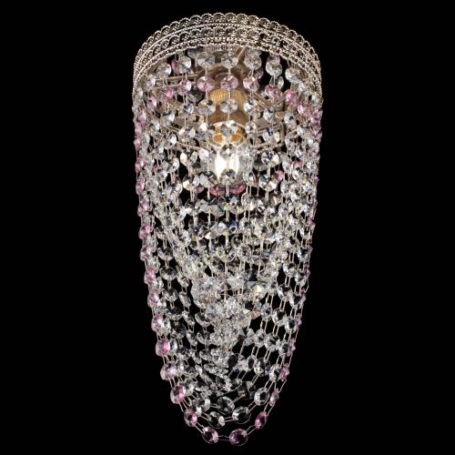 Люстра Флоренция №1 Водоворот розовая в Магнитогорске Гусь Хрустальный