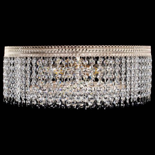 Люстра Флоренция капель оптикон черная в Магнитогорске Гусь Хрустальный