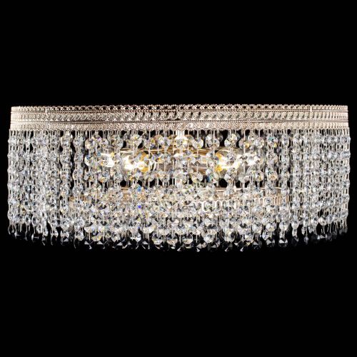 Люстра Флоренция капель оптикон черная в Магнитогорске Гусь Хрустальный