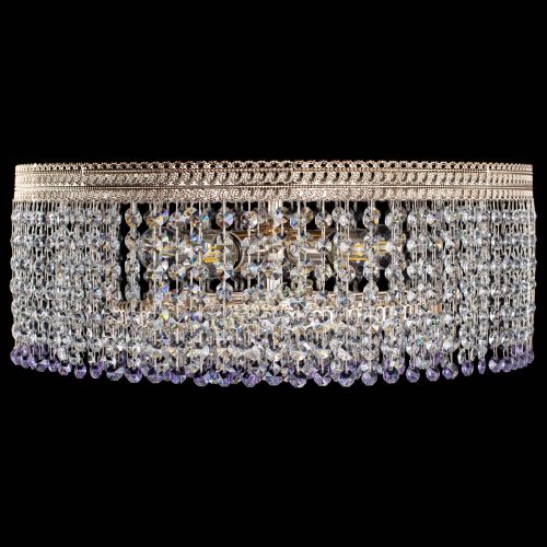 Люстра Флоренция капель оптикон фиолетовая в Магнитогорске Гусь Хрустальный