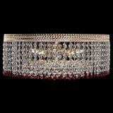 Люстра Флоренция капель оптикон красная в Магнитогорске Люстра Флоренция капель оптикон красная в Магнитогорске